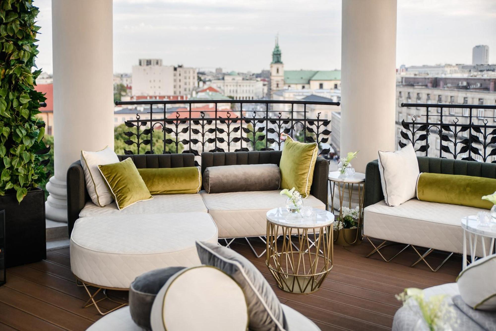 Hotel Bristol, A Luxury Collection Hotel, Varsó Kültér fotó The Terrace