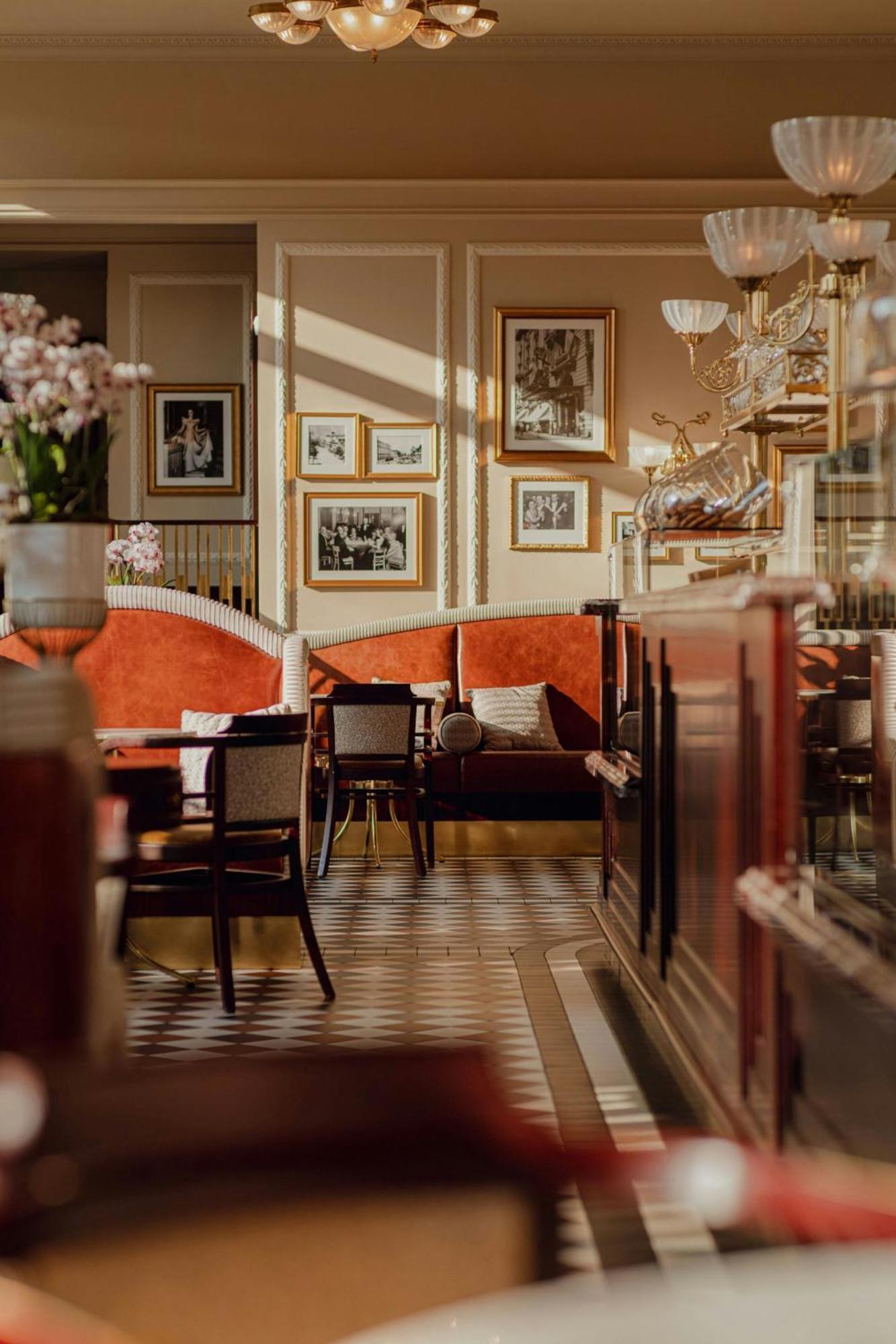 Hotel Bristol, A Luxury Collection Hotel, Varsó Kültér fotó Interior of the restaurant