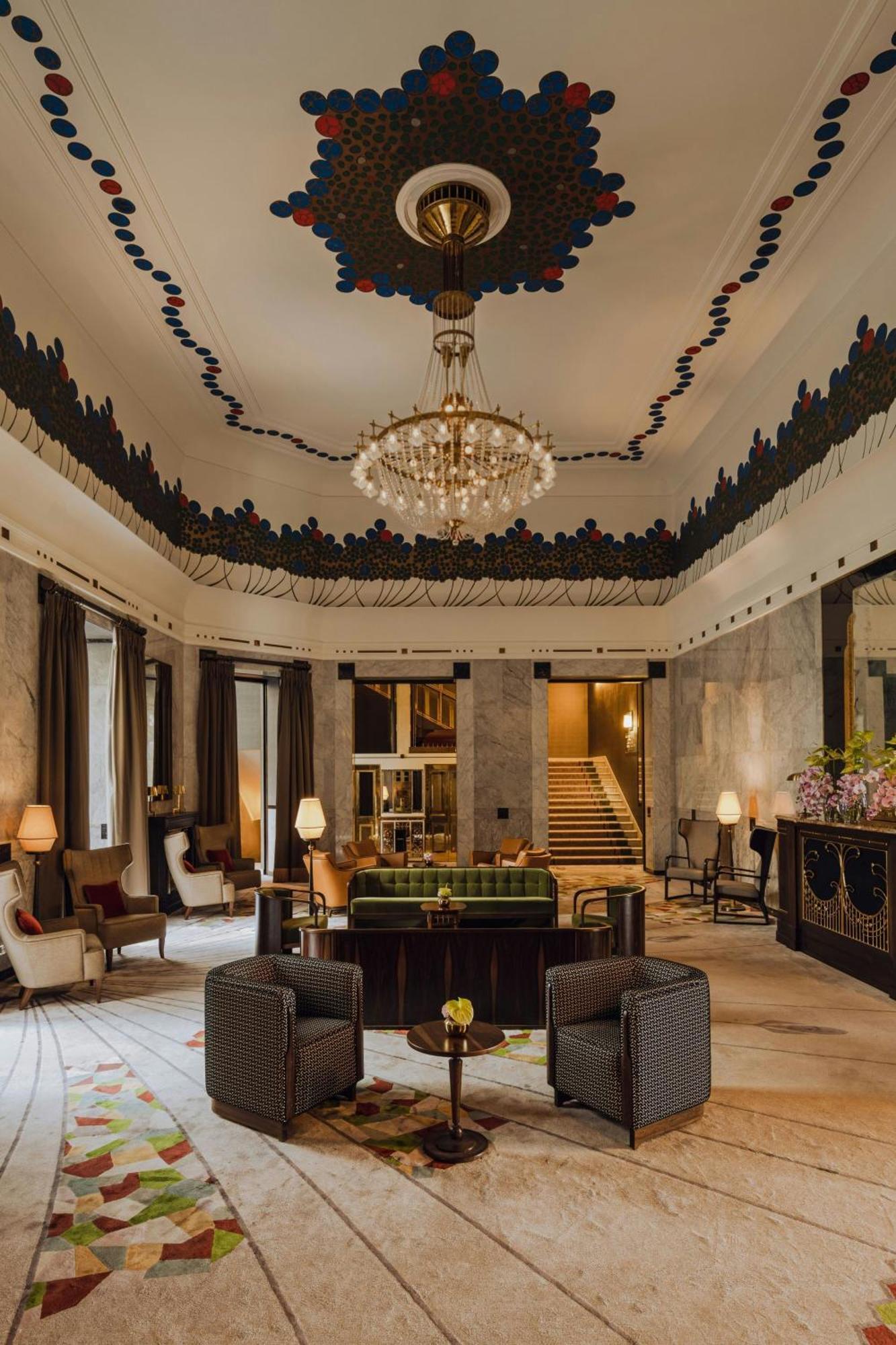 Hotel Bristol, A Luxury Collection Hotel, Varsó Kültér fotó The lobby